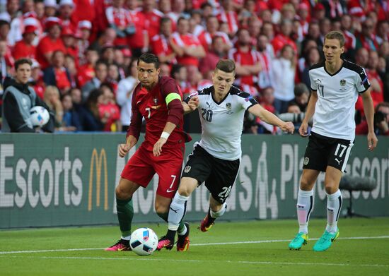 UEFA Euro 2016. Portugal vs. Austria