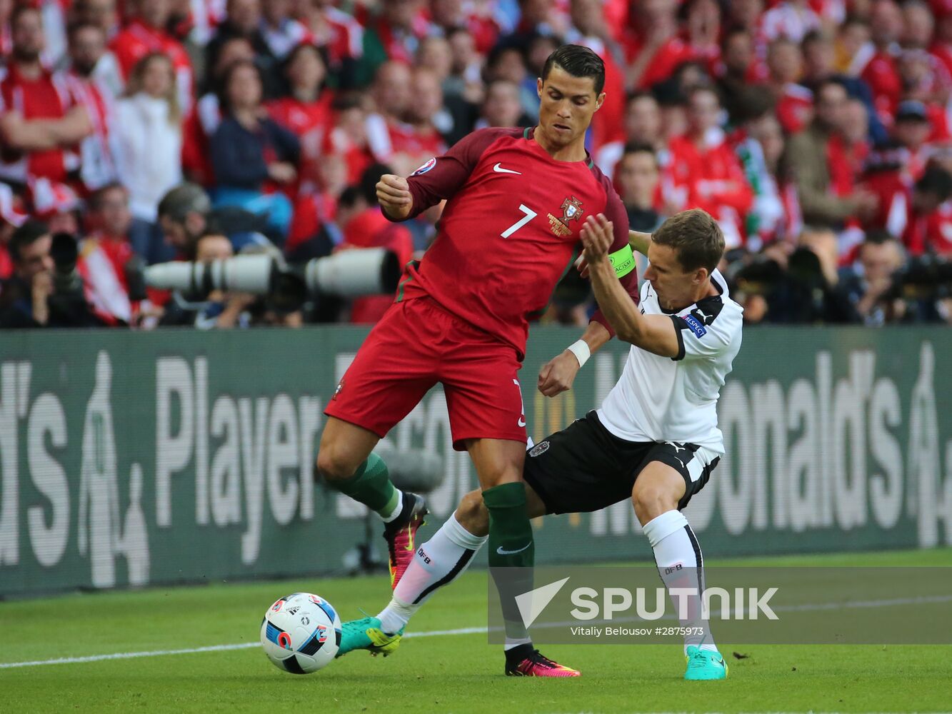 UEFA Euro 2016. Portugal vs. Austria