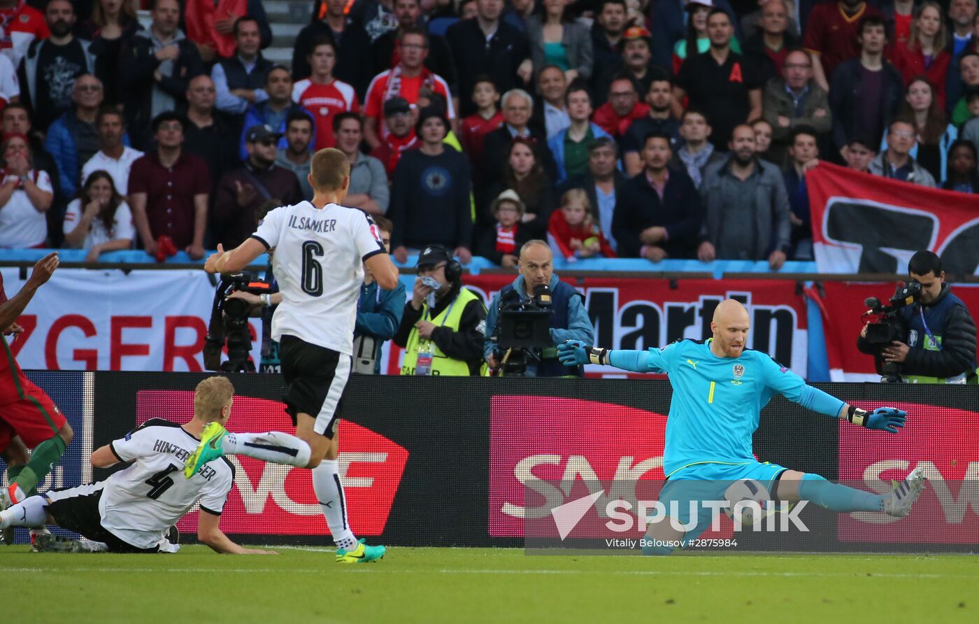 UEFA Euro 2016. Portugal vs. Austria