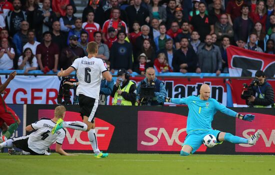 UEFA Euro 2016. Portugal vs. Austria