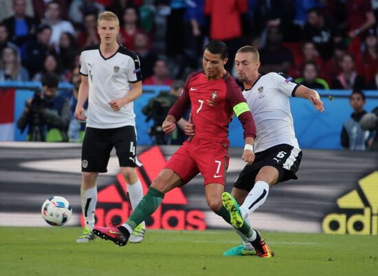 UEFA Euro 2016. Portugal vs. Austria