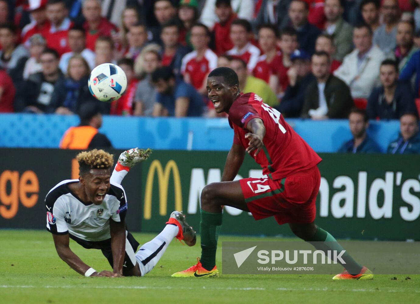 UEFA Euro 2016. Portugal vs. Austria