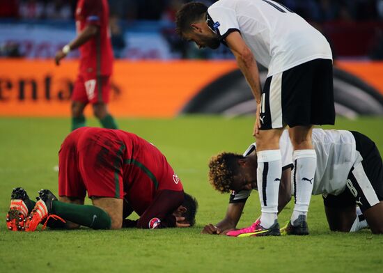 UEFA Euro 2016. Portugal vs. Austria