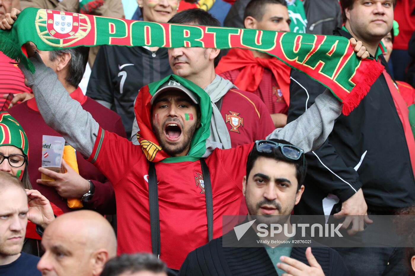 UEFA Euro 2016. Portugal vs. Austria