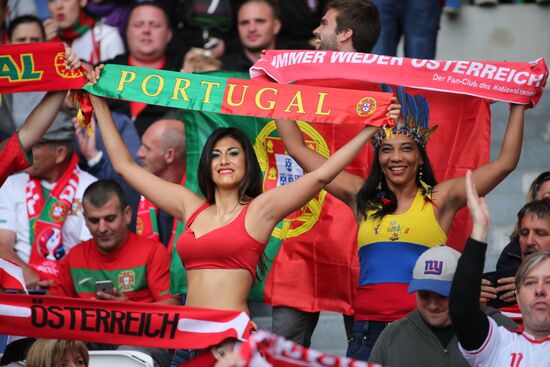 UEFA Euro 2016. Portugal vs. Austria
