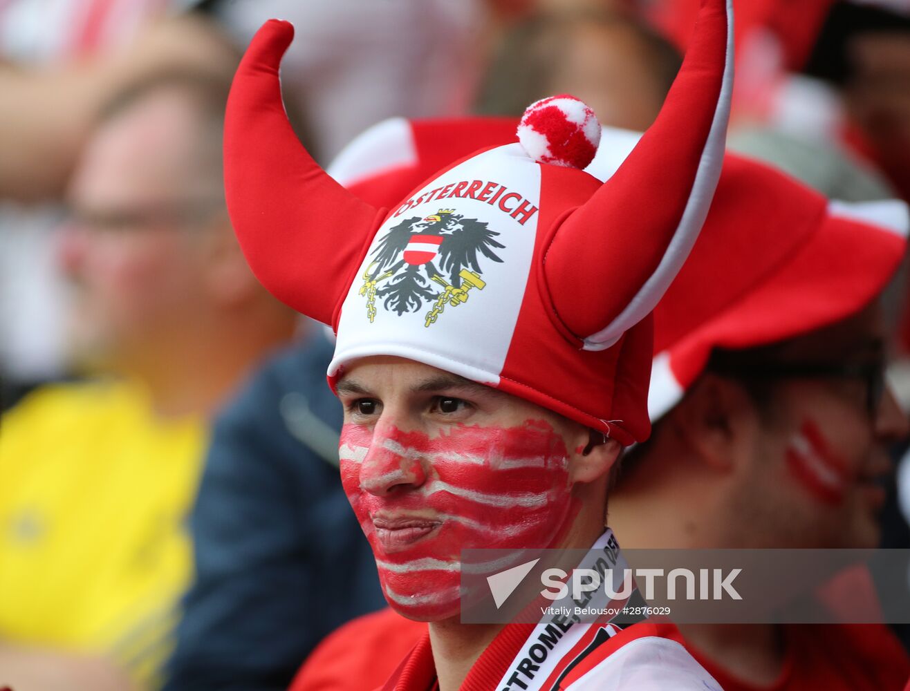 UEFA Euro 2016. Portugal vs. Austria