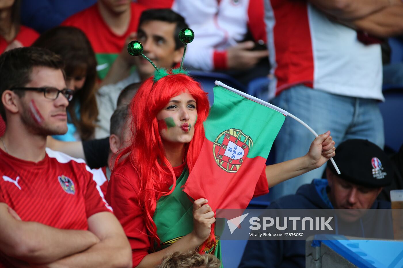 UEFA Euro 2016. Portugal vs. Austria