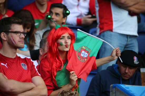 UEFA Euro 2016. Portugal vs. Austria