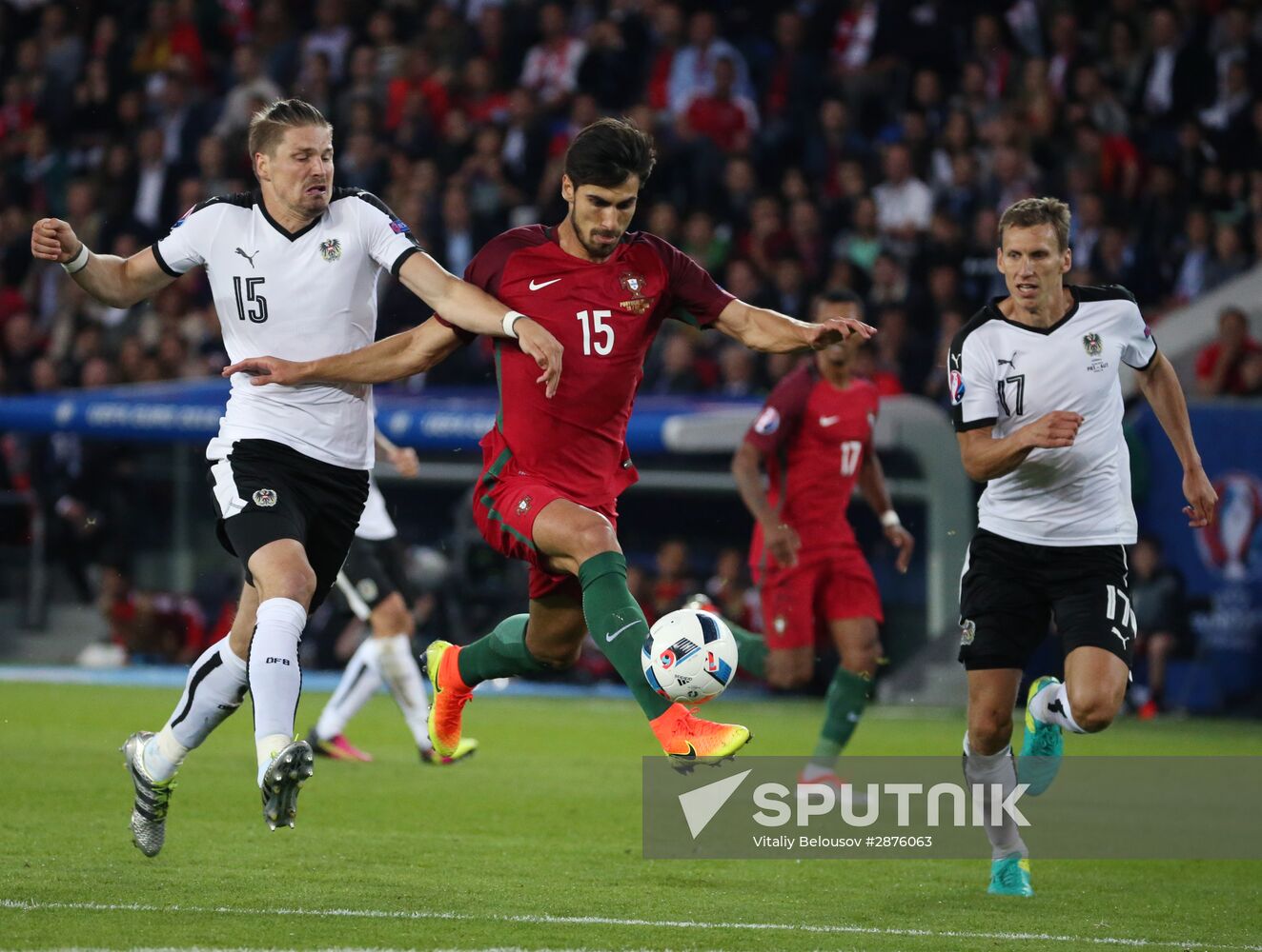 UEFA Euro 2016. Portugal vs. Austria