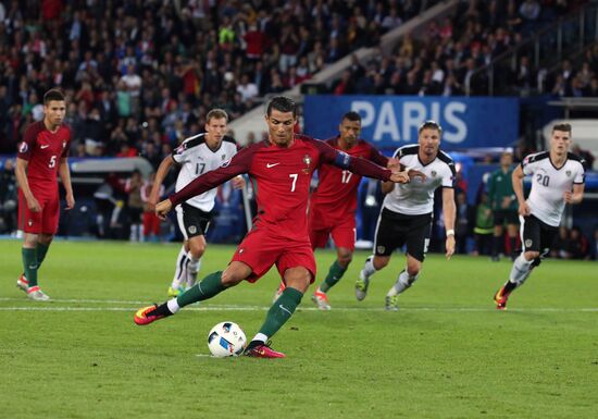 UEFA Euro 2016. Portugal vs. Austria