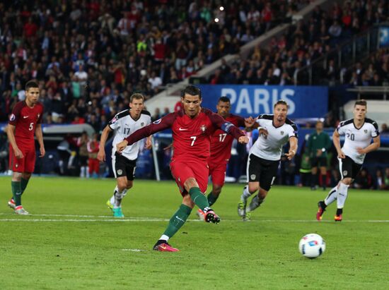 UEFA Euro 2016. Portugal vs. Austria