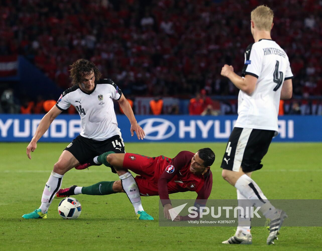 UEFA Euro 2016. Portugal vs. Austria