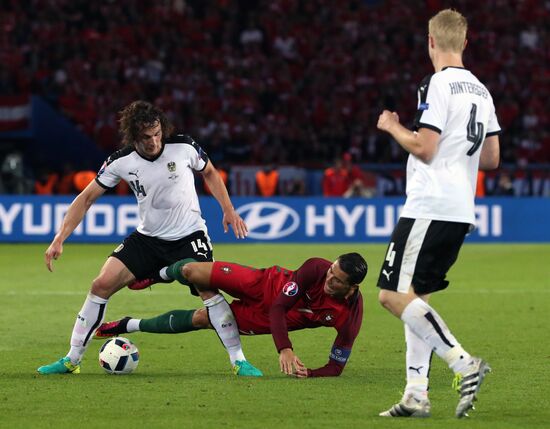 UEFA Euro 2016. Portugal vs. Austria