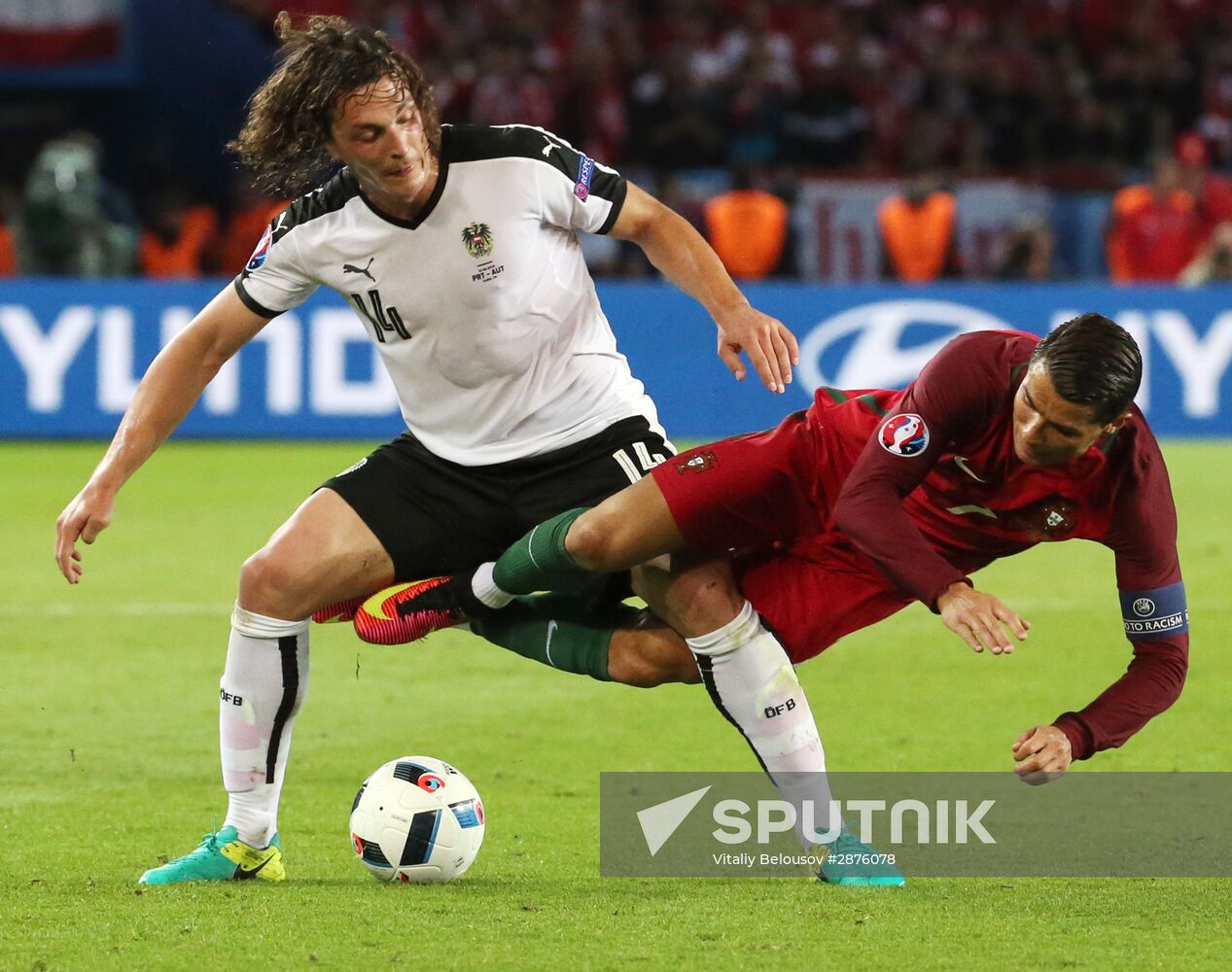 UEFA Euro 2016. Portugal vs. Austria