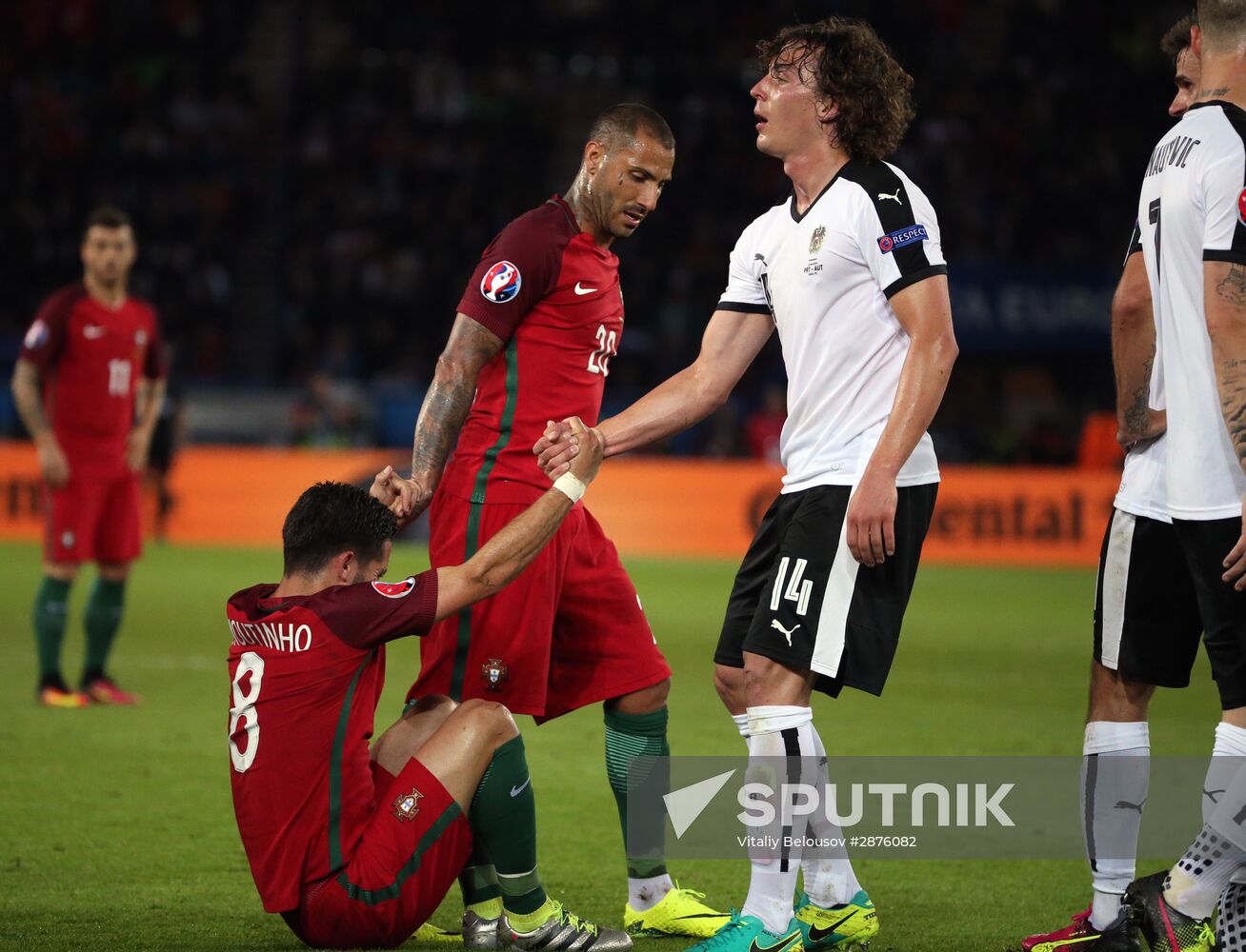 UEFA Euro 2016. Portugal vs. Austria