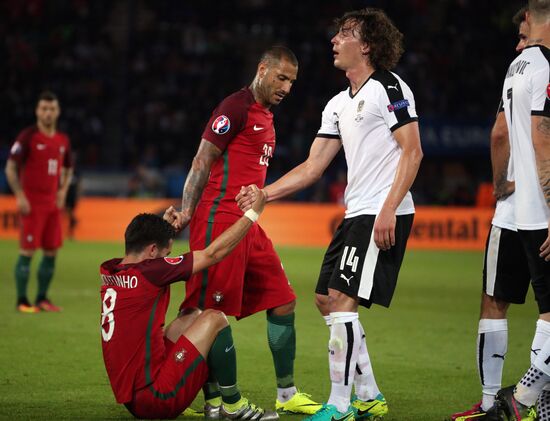 UEFA Euro 2016. Portugal vs. Austria