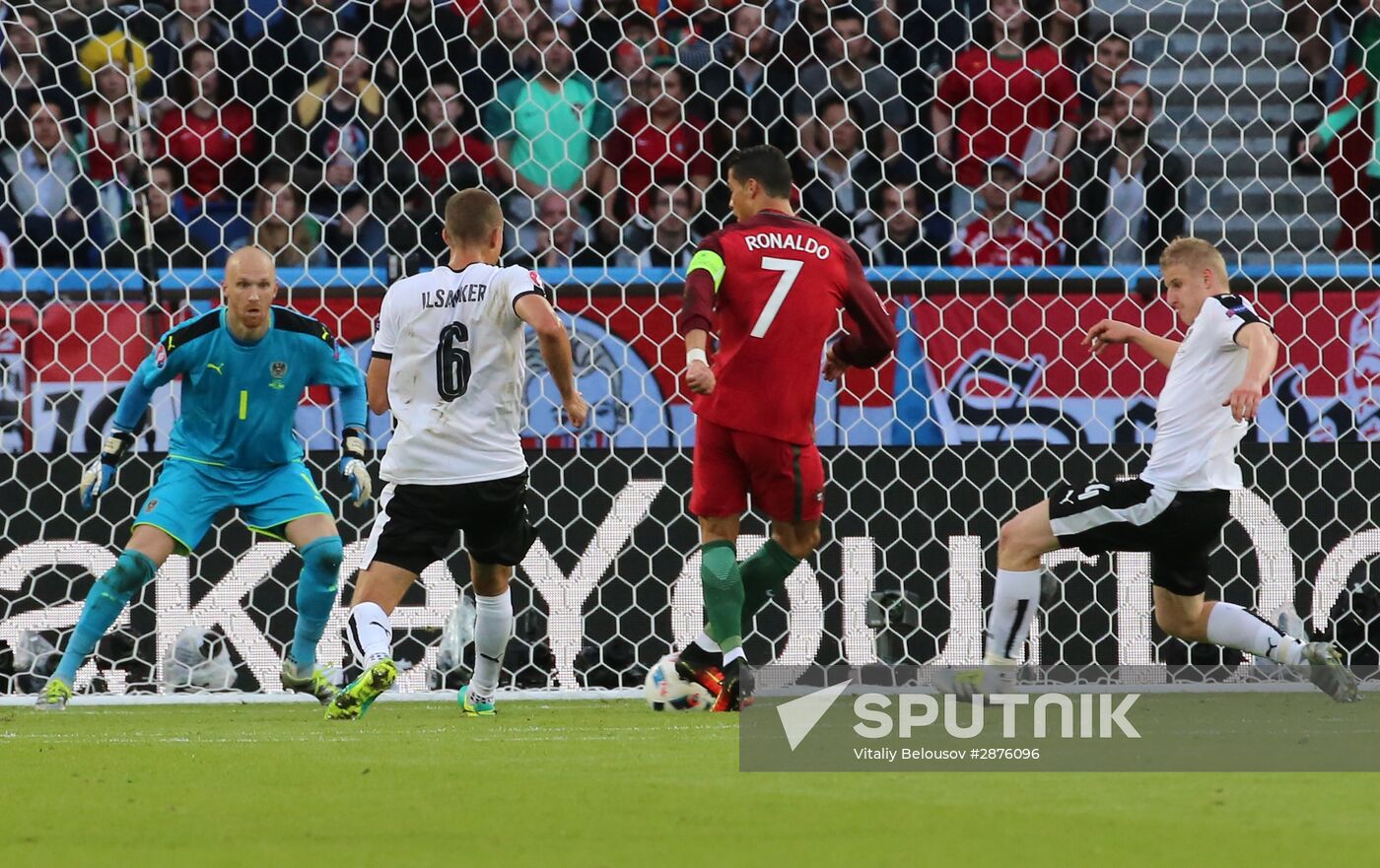 UEFA Euro 2016. Portugal vs. Austria