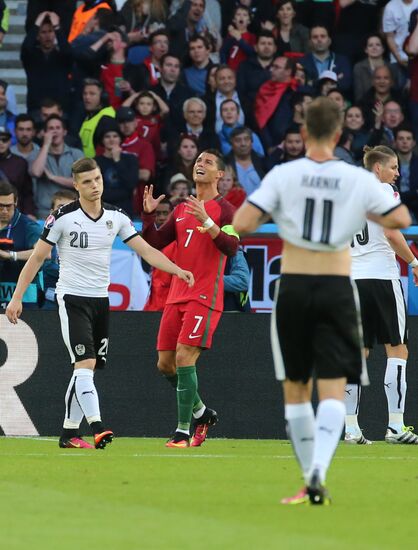 UEFA Euro 2016. Portugal vs. Austria
