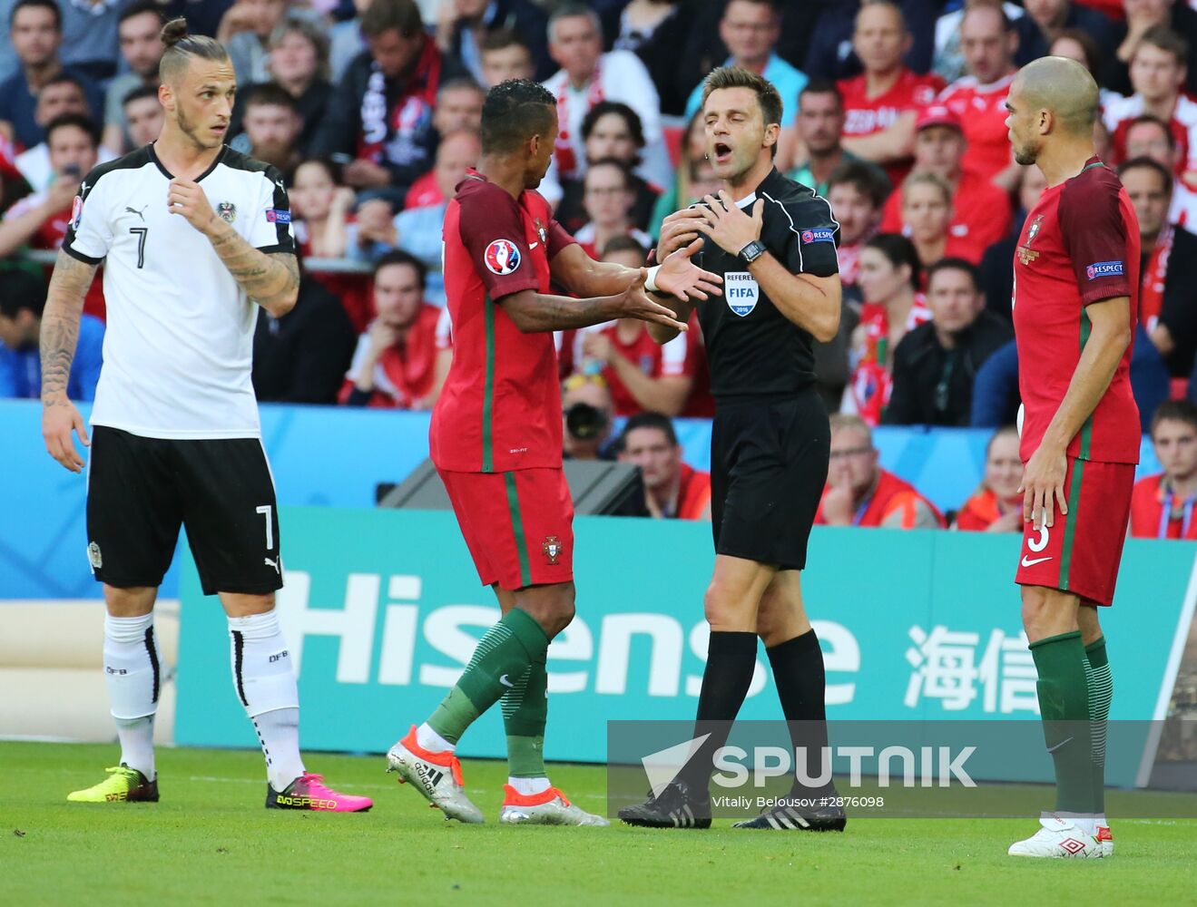 UEFA Euro 2016. Portugal vs. Austria