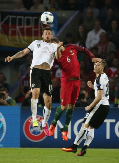 UEFA Euro 2016. Portugal vs. Austria