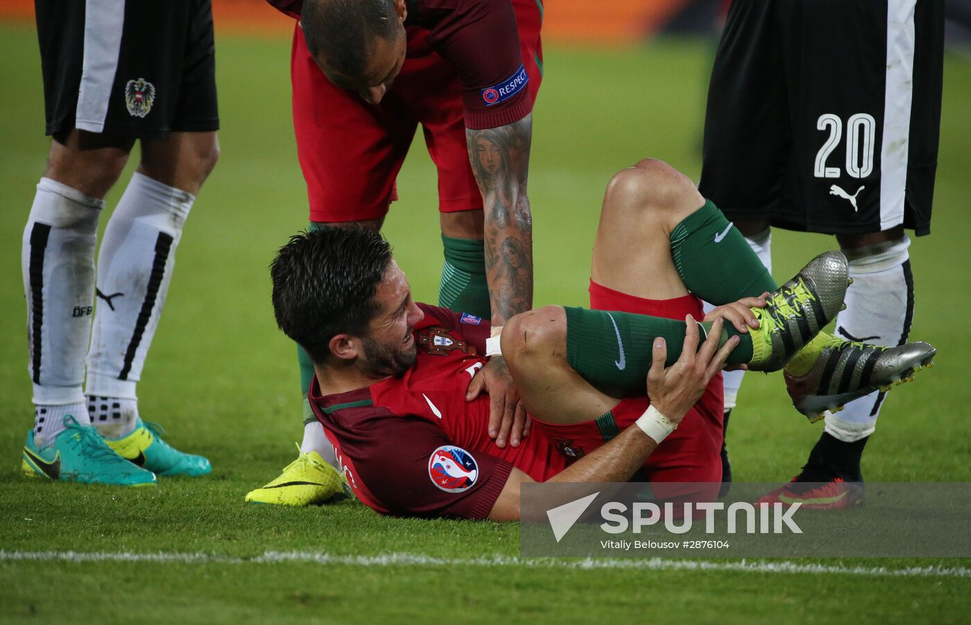 UEFA Euro 2016. Portugal vs. Austria