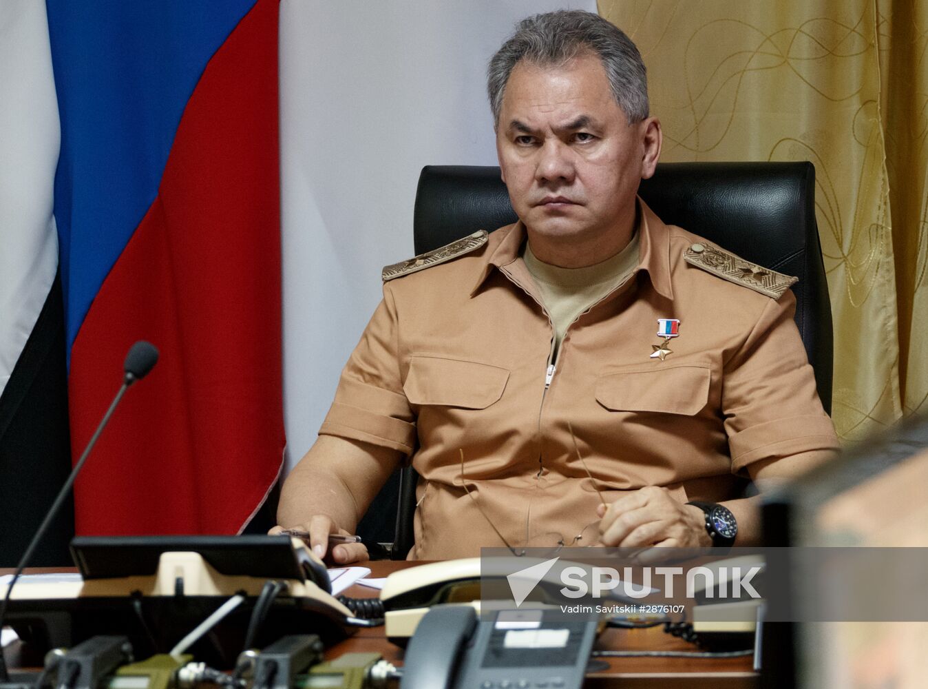 Defense Minister Sergei Shoigu's working visit to Syria