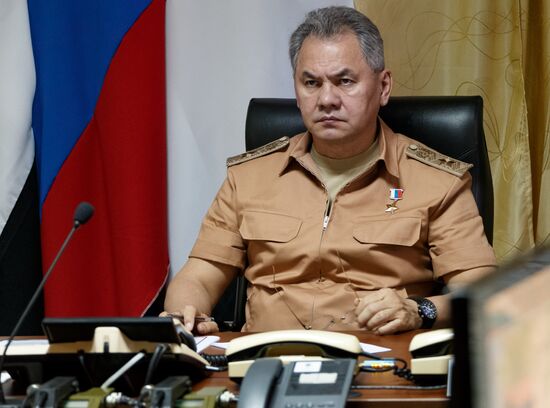 Defense Minister Sergei Shoigu's working visit to Syria