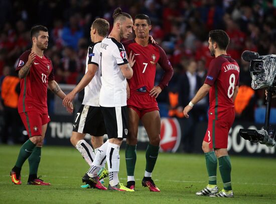 UEFA Euro 2016. Portugal vs. Austria