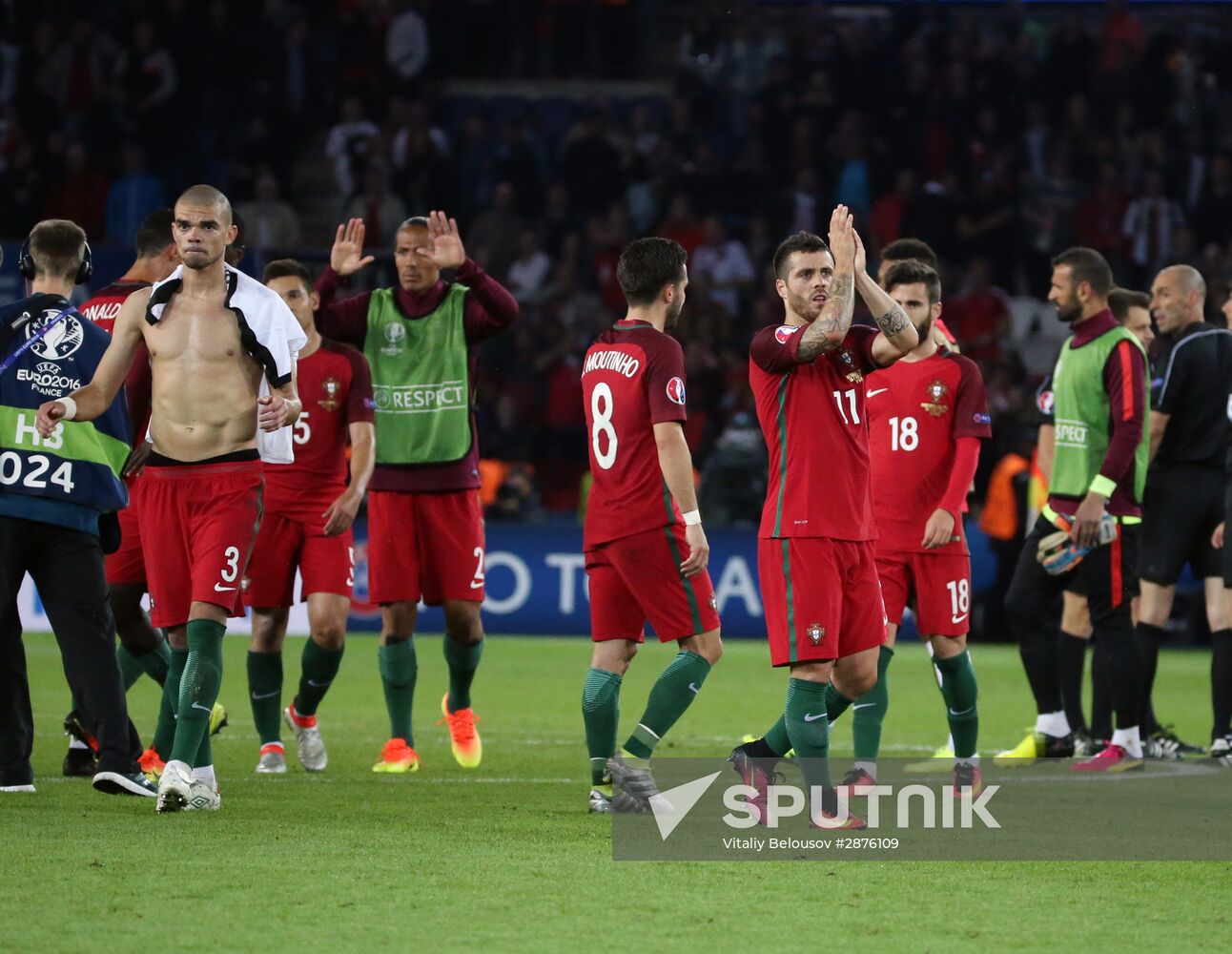 UEFA Euro 2016. Portugal vs. Austria