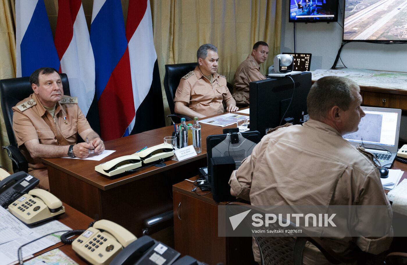 Defense Minister Sergei Shoigu's working visit to Syria