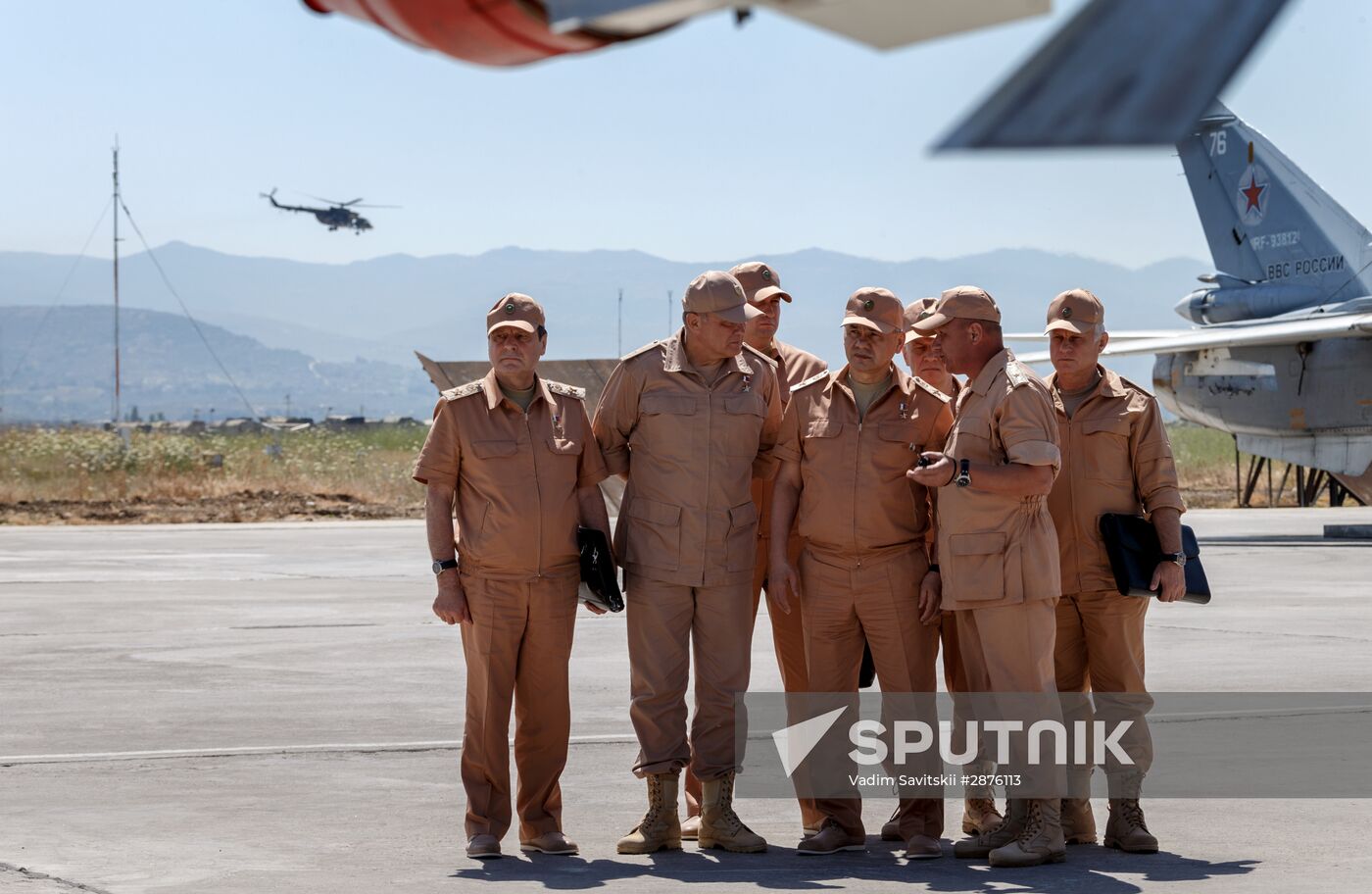 Defense Minister Sergei Shoigu's working visit to Syria