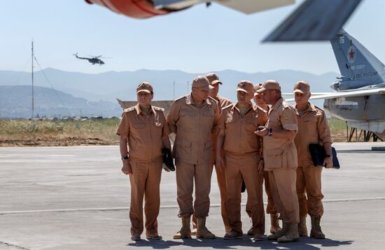 Defense Minister Sergei Shoigu's working visit to Syria