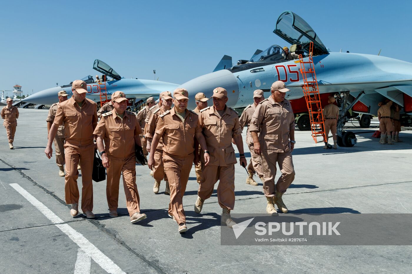 Defense Minister Sergei Shoigu's working visit to Syria