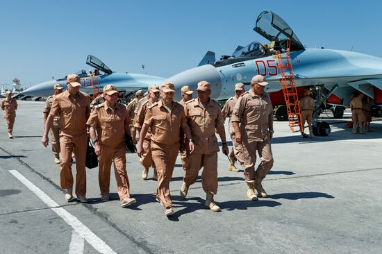 Defense Minister Sergei Shoigu's working visit to Syria