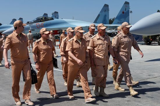 Defense Minister Sergei Shoigu's working visit to Syria
