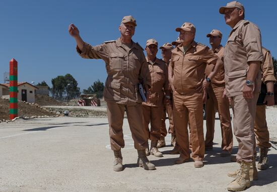 Defense Minister Sergei Shoigu's working visit to Syria