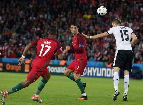 UEFA Euro 2016. Portugal vs. Austria