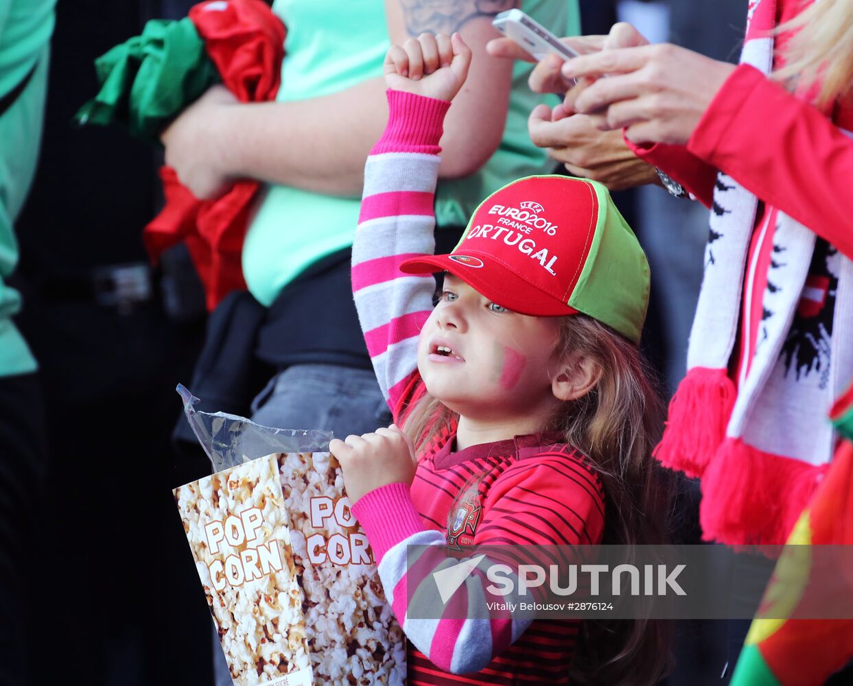 UEFA Euro 2016. Portugal vs. Austria