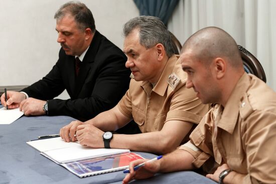 Defense Minister Sergei Shoigu's working visit to Syria