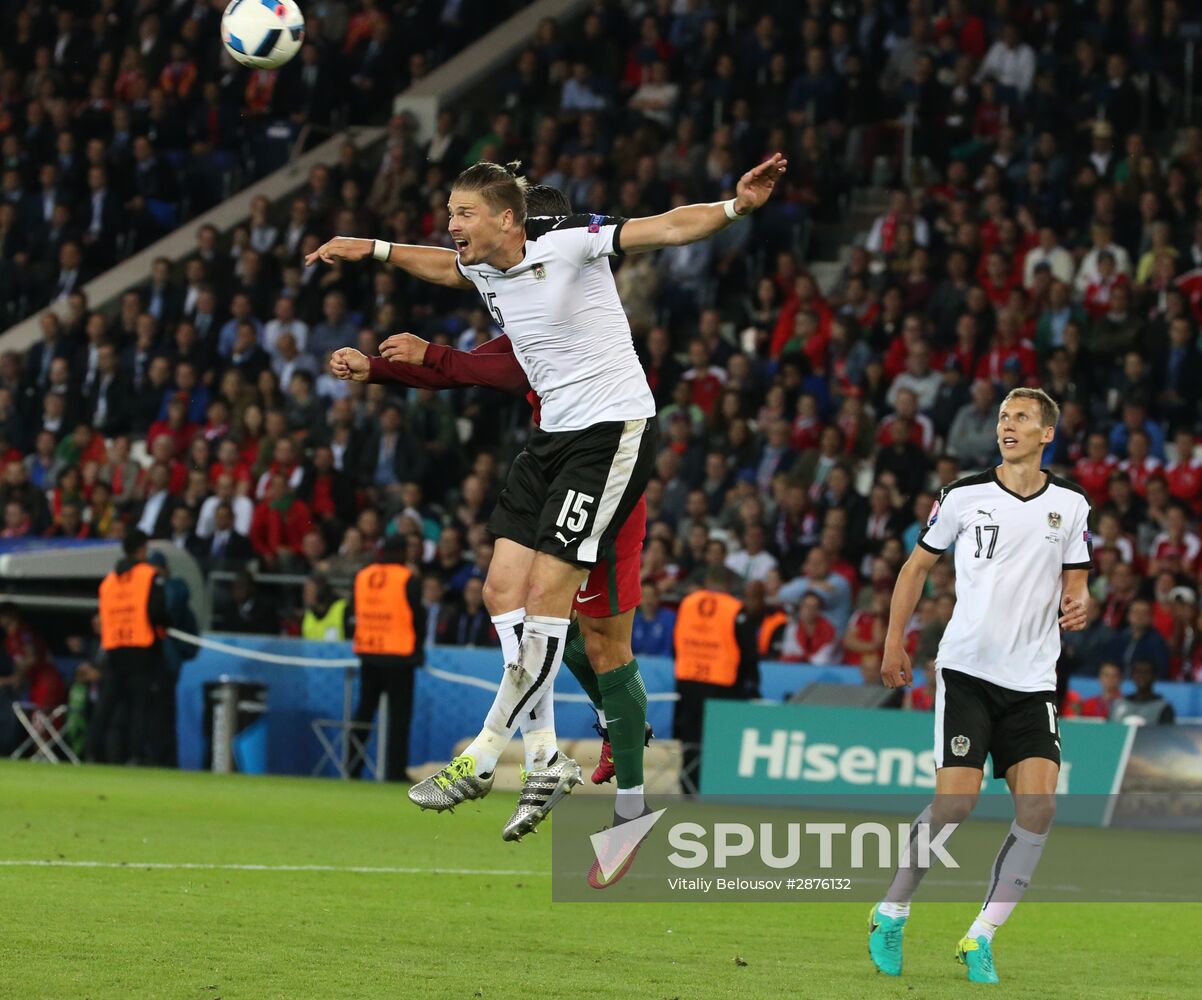 UEFA Euro 2016. Portugal vs. Austria