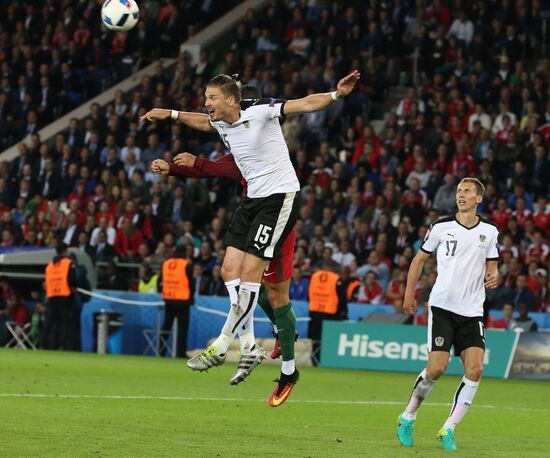 UEFA Euro 2016. Portugal vs. Austria