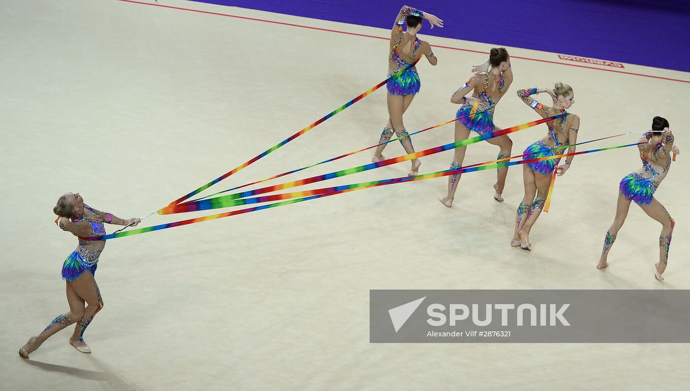 Rhythmic Gymnastics European Championships. Day Three