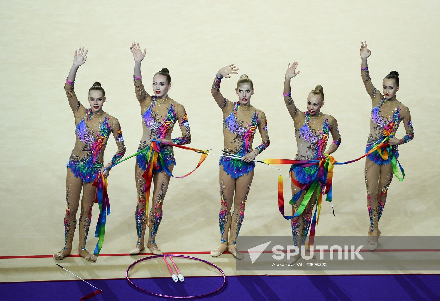 Rhythmic Gymnastics European Championships. Day Three