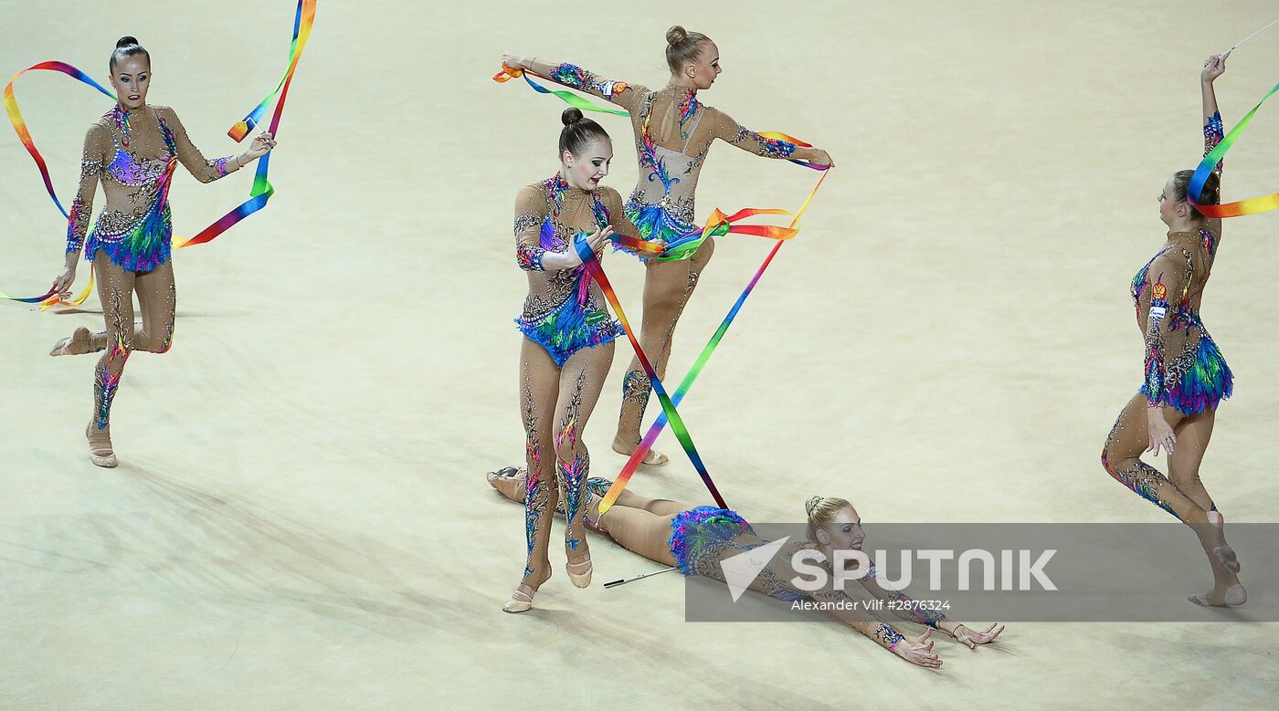 Rhythmic Gymnastics European Championships. Day Three