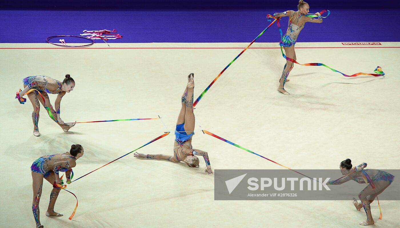 Rhythmic Gymnastics European Championships. Day Three