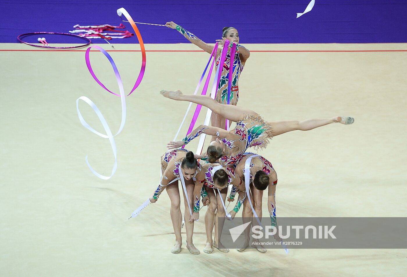 Rhythmic Gymnastics European Championships. Day Three