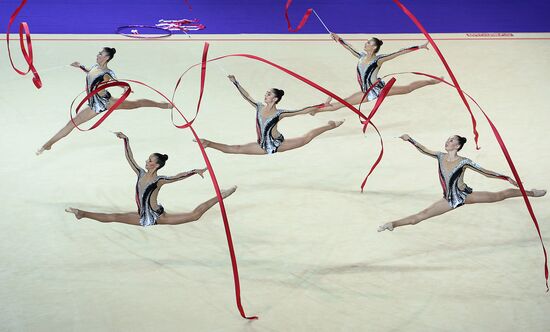 Rhythmic Gymnastics European Championships. Day Three