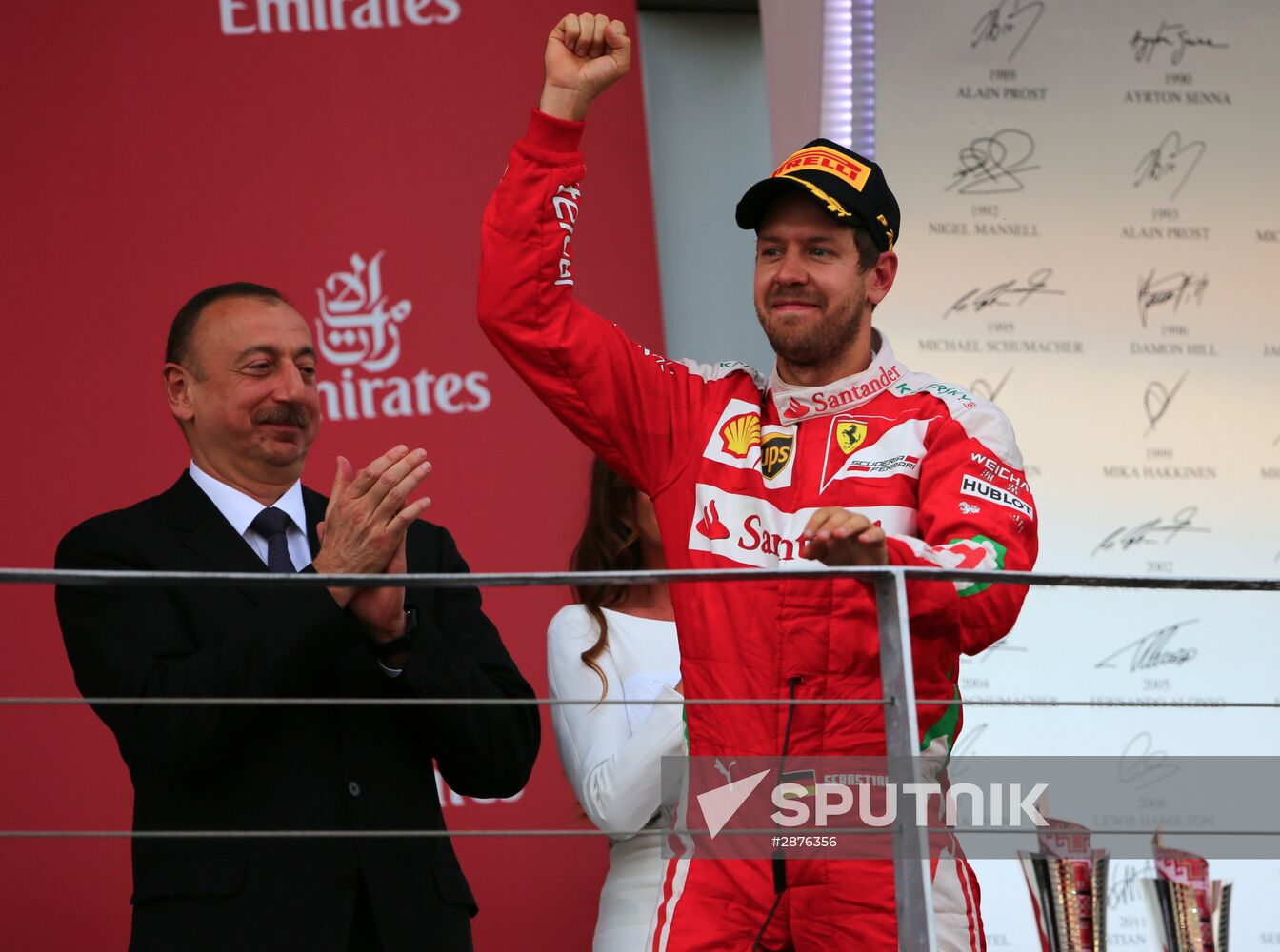 Auto racing. Formula 1. European Grand Prix. Race