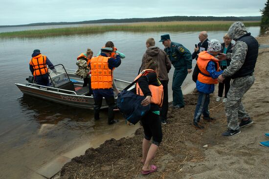 15 children dead in storm in Karelia during boat tourist trip