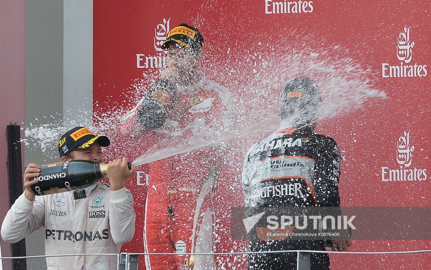 Auto racing. Formula 1. European Grand Prix. Race